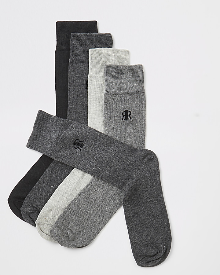 Grey RIR socks 5 pack