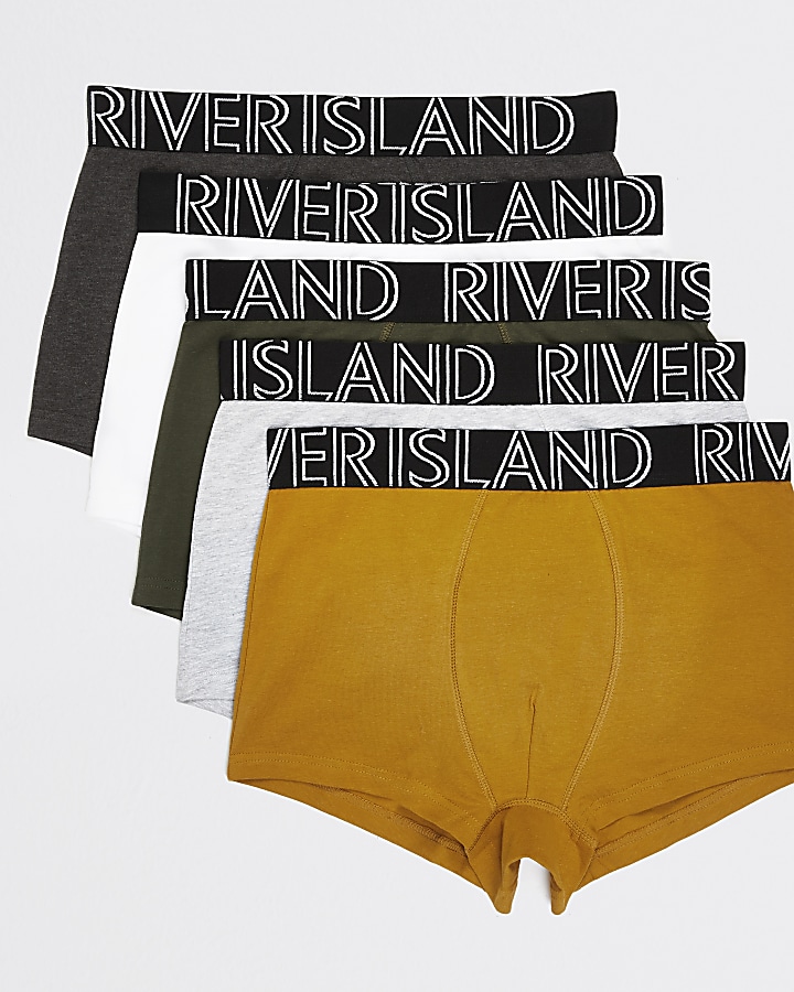 Multicoloured RI hipsters 5 pack