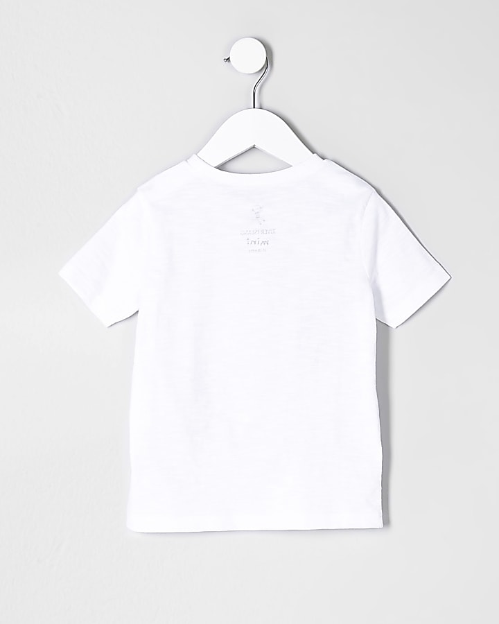 Mini boys white epic kid T-shirt