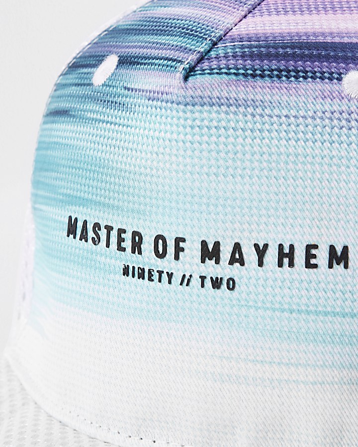 Mini boys ‘Master of mayhem’ flat cap