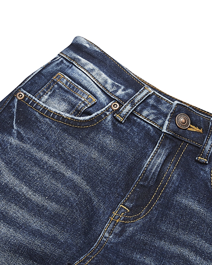 Dark blue Jake 'regular fit' denim jeans
