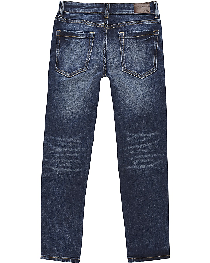 Dark blue Jake 'regular fit' denim jeans