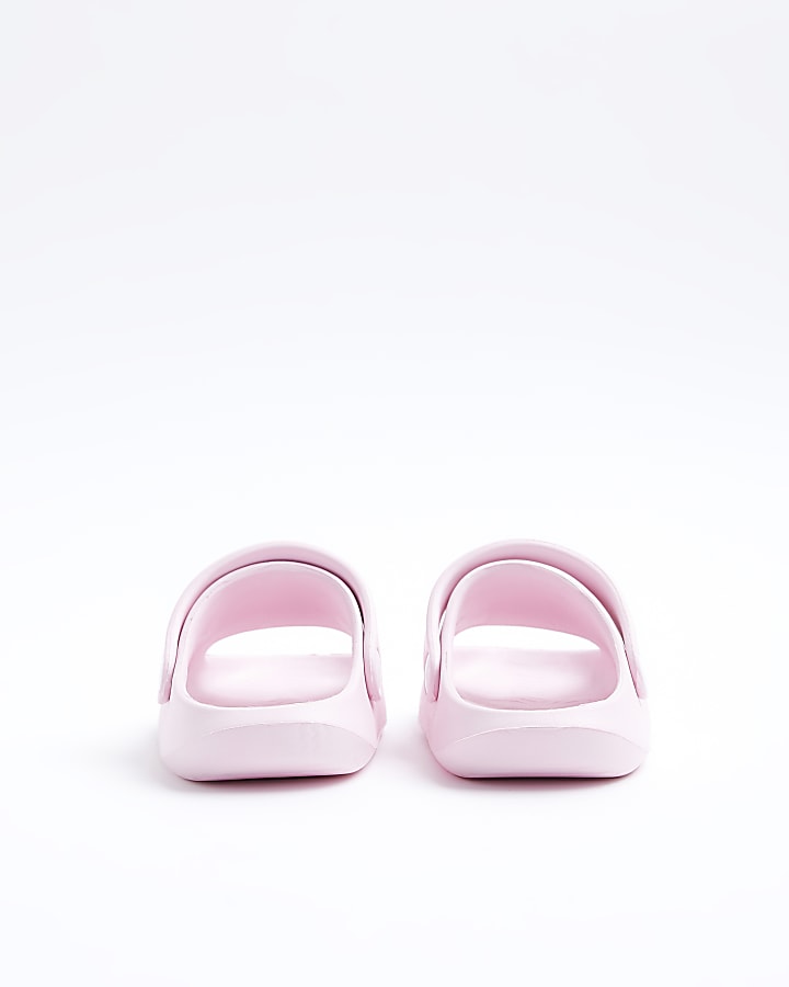 Mini girls pink moulded sliders