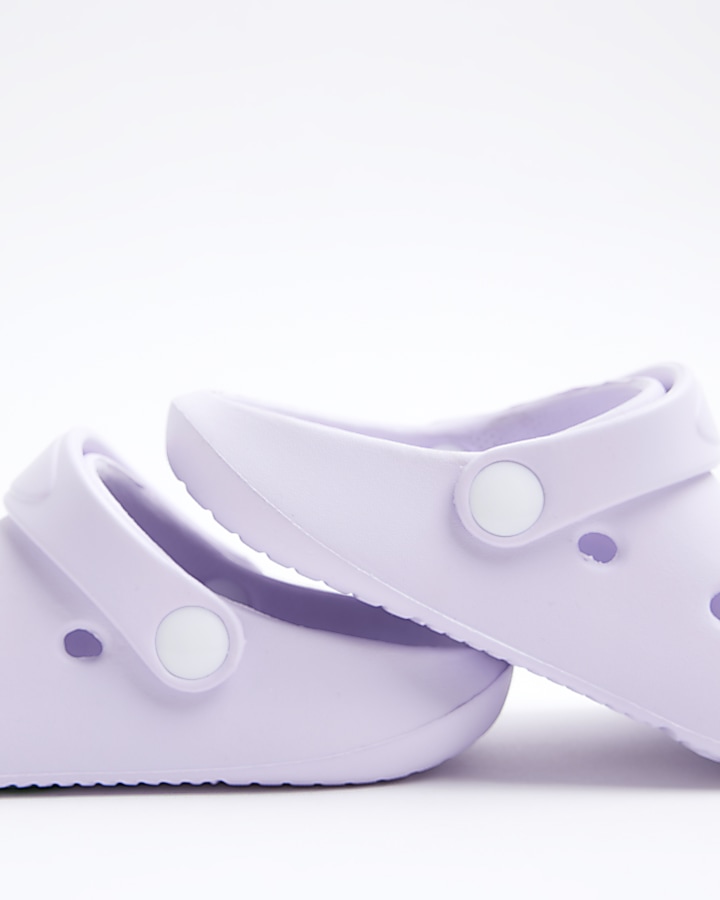Mini girls purple moulded sliders