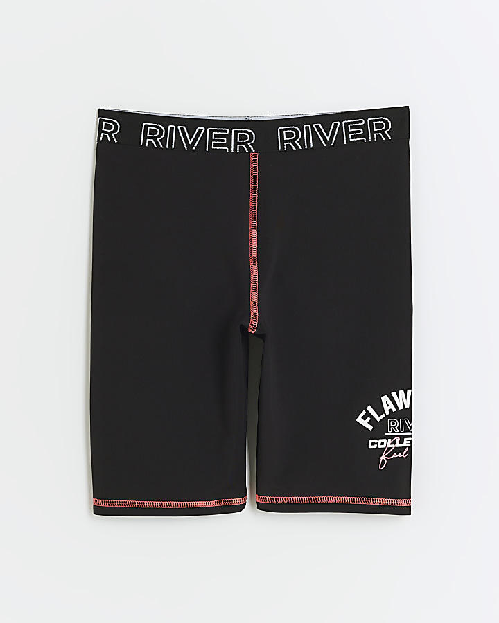 River island discount black cycling shorts