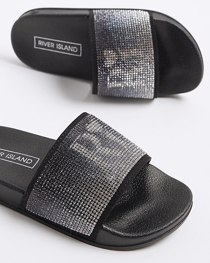 diamante sliders for women