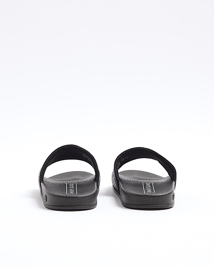 wide fit perspex mules