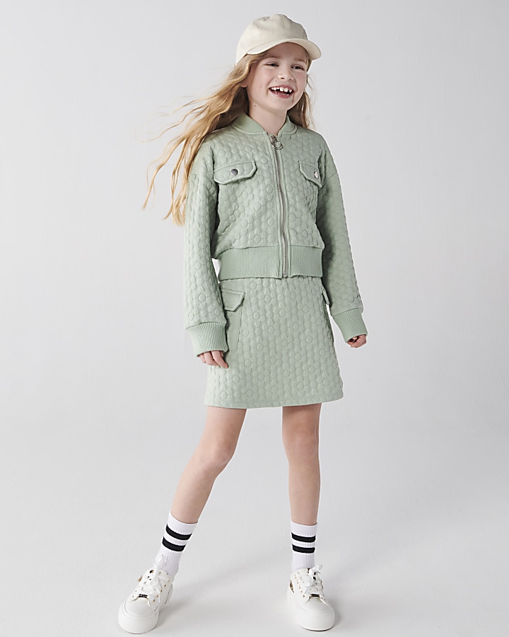 Girls khaki jacket sale