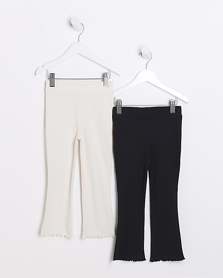 Mini flare trousers