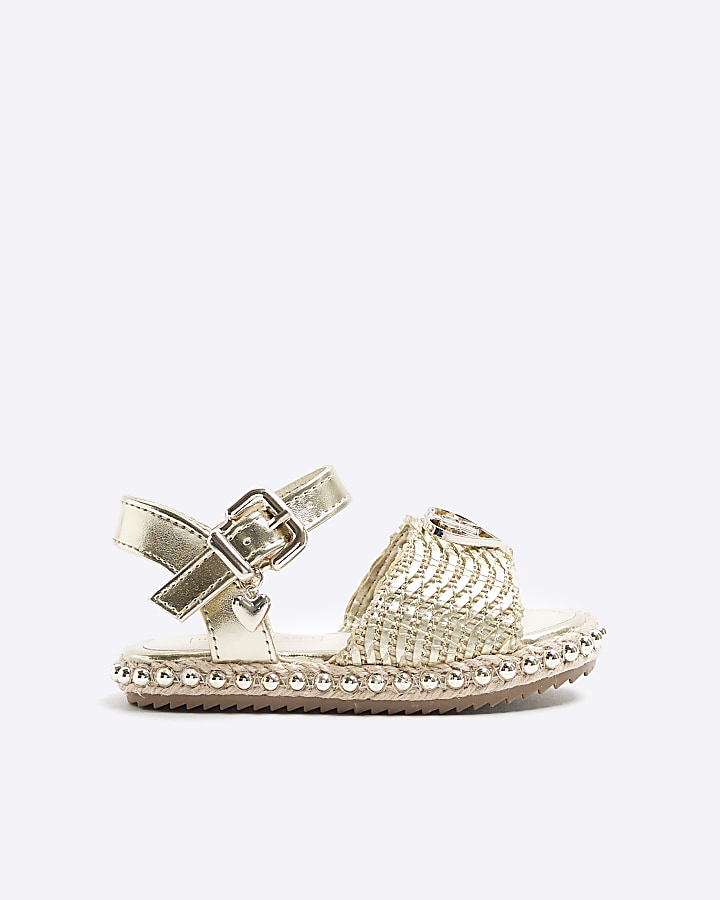 River island girls online sandals