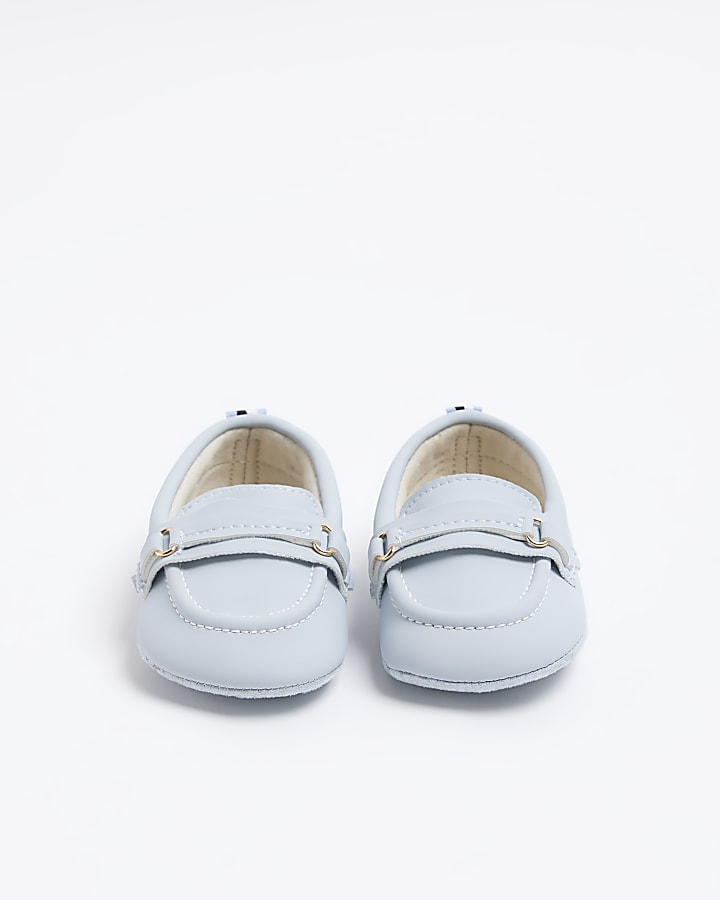 Boys cheap blue loafers