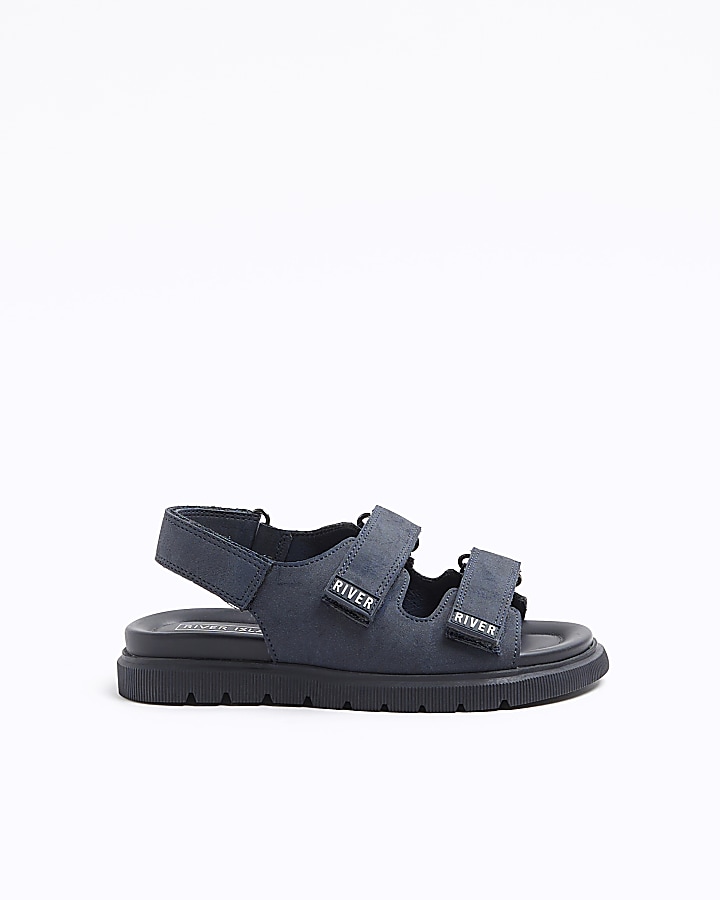 Boys best sale navy sandals