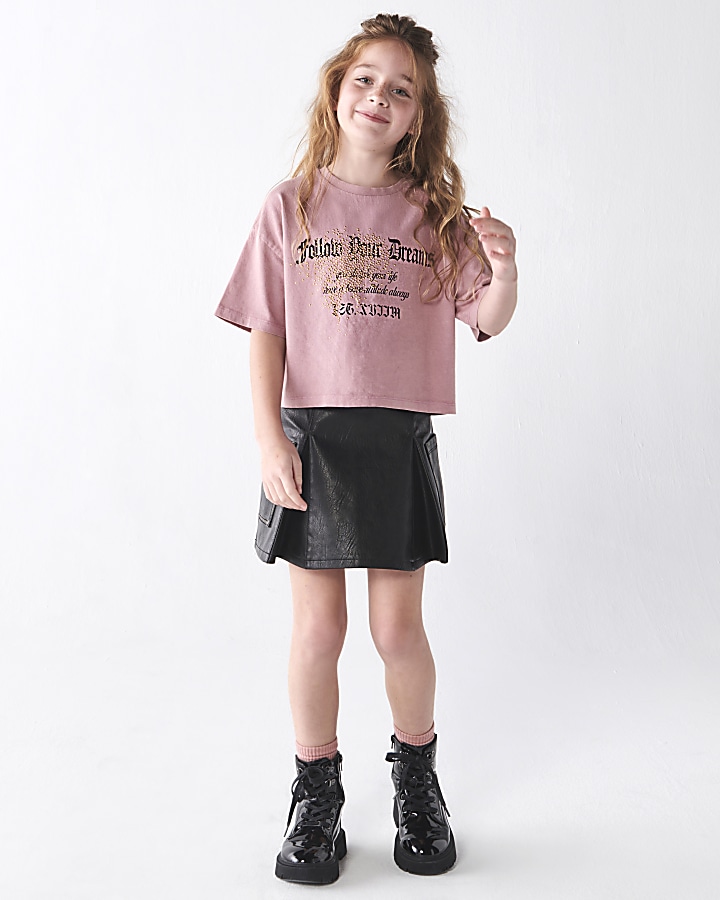 Little girls hotsell black skirt