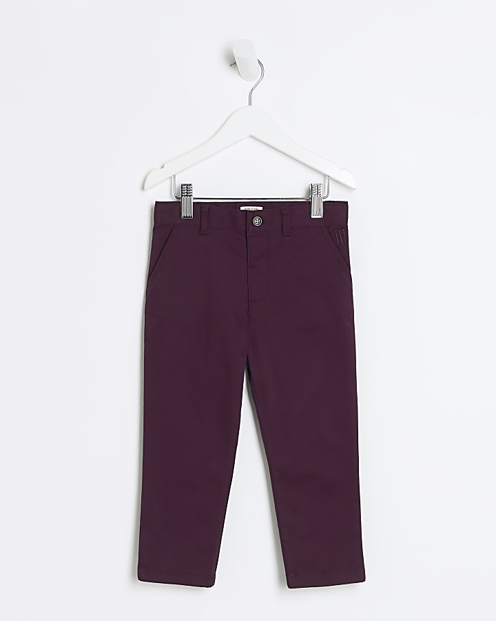 Boys red hot sale chino