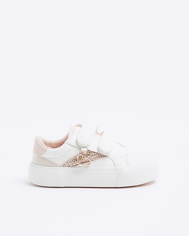 Rose gold trainers hot sale girls