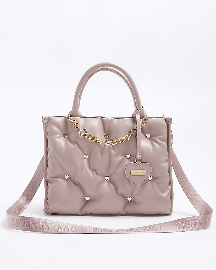 River island pink discount bag