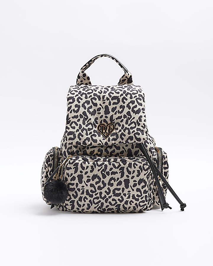 Leopard backpack cheap