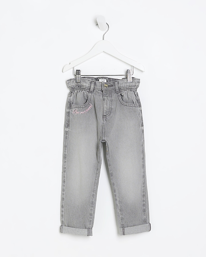 Girls store paperbag jeans