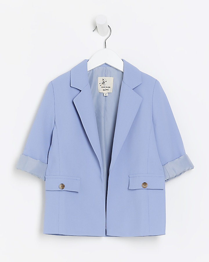 Girls light sale blue coat