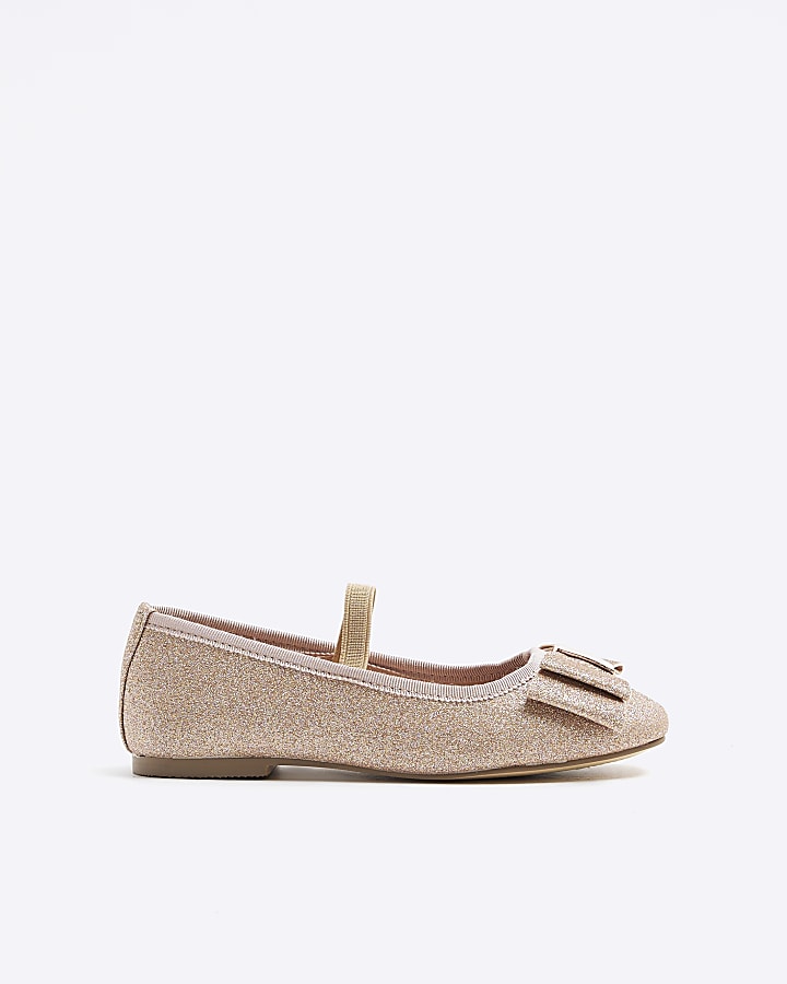 River island store rose gold shoes