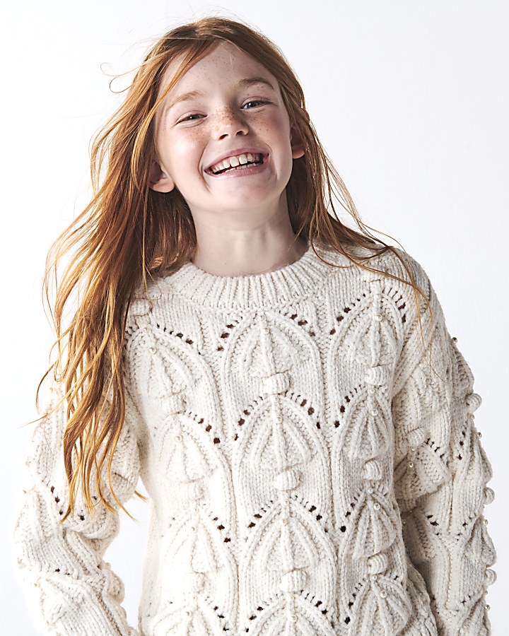 Pearl embellished outlet jumper