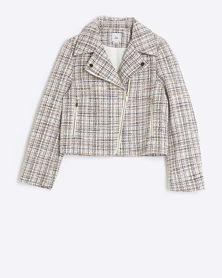 River island best sale girls biker jacket