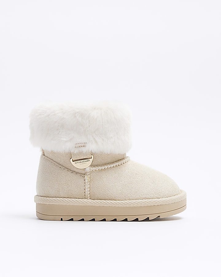 Little girl faux outlet fur boots