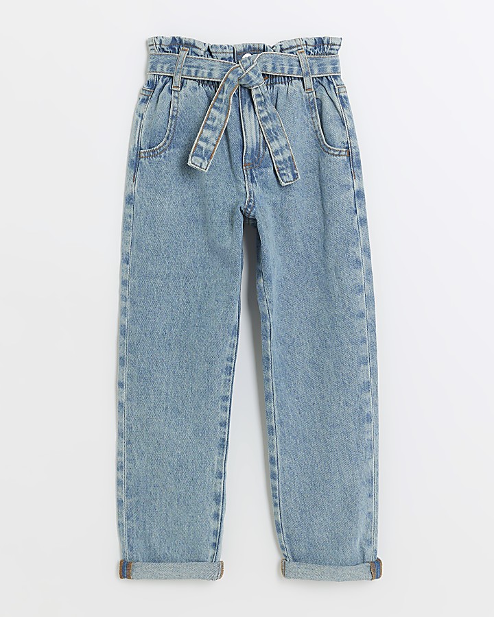 Paperbag jeans for online girls