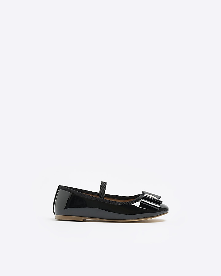 Black pumps river island sale