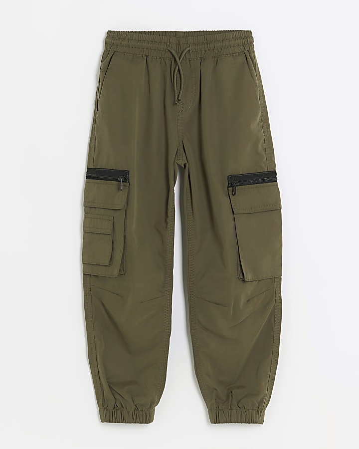 Cargo Joggers - Khaki green - Kids