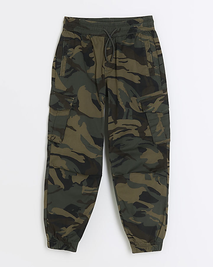 Camouflage best sale cuffed pants