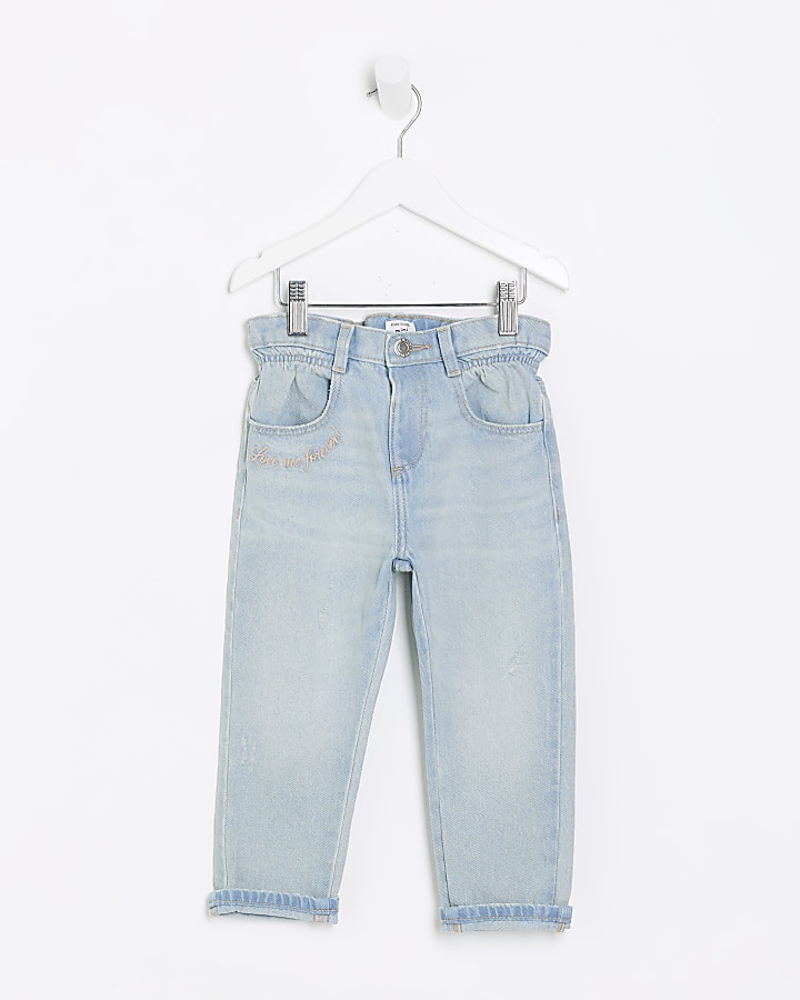 River island hot sale paperbag jeans