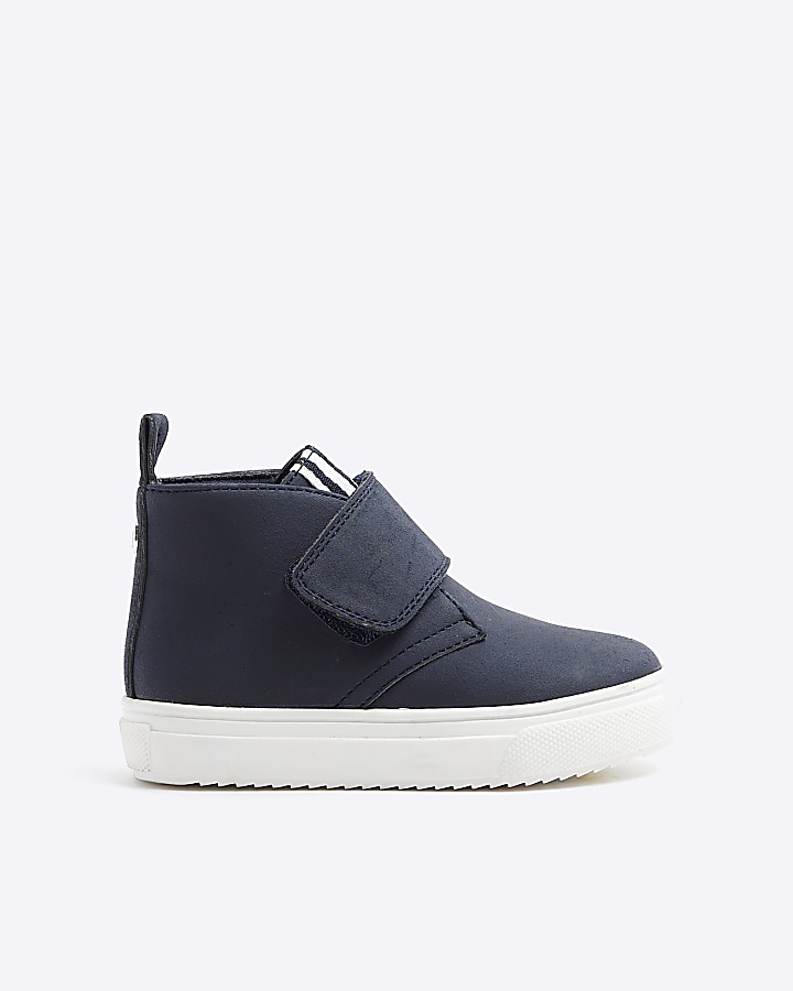 River island hot sale navy boots