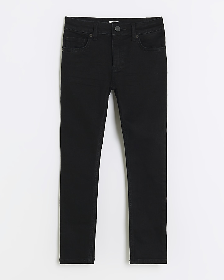 Boys black skinny jeans | River Island