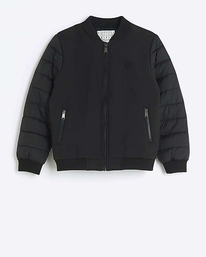 Boys padded store bomber jacket