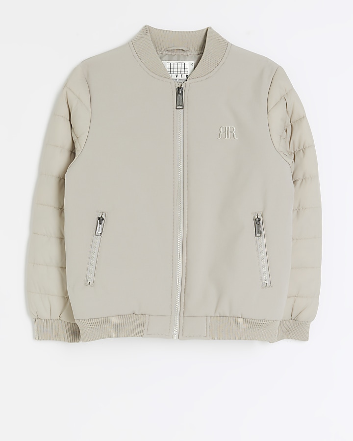 Studio 7 hot sale beige bomber