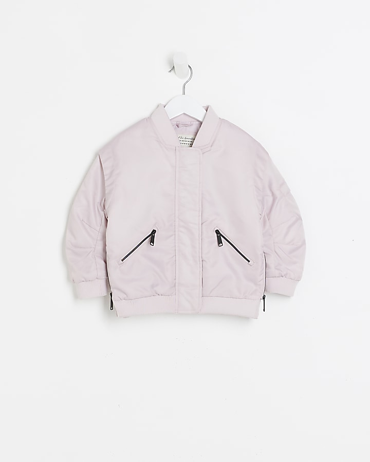 Pink nylon clearance jacket