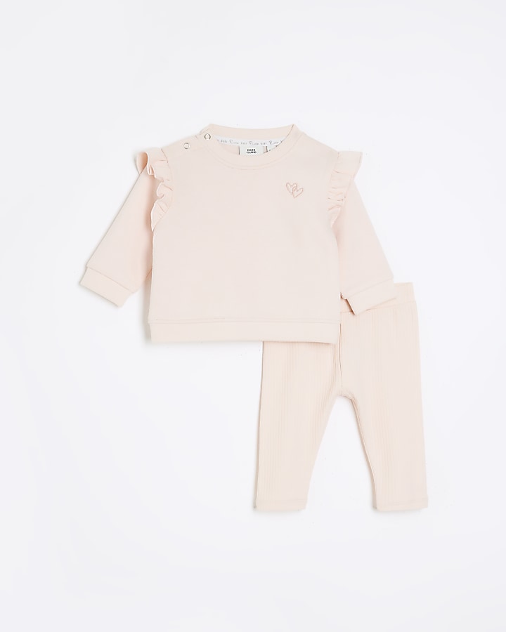 River island store pink tracksuit