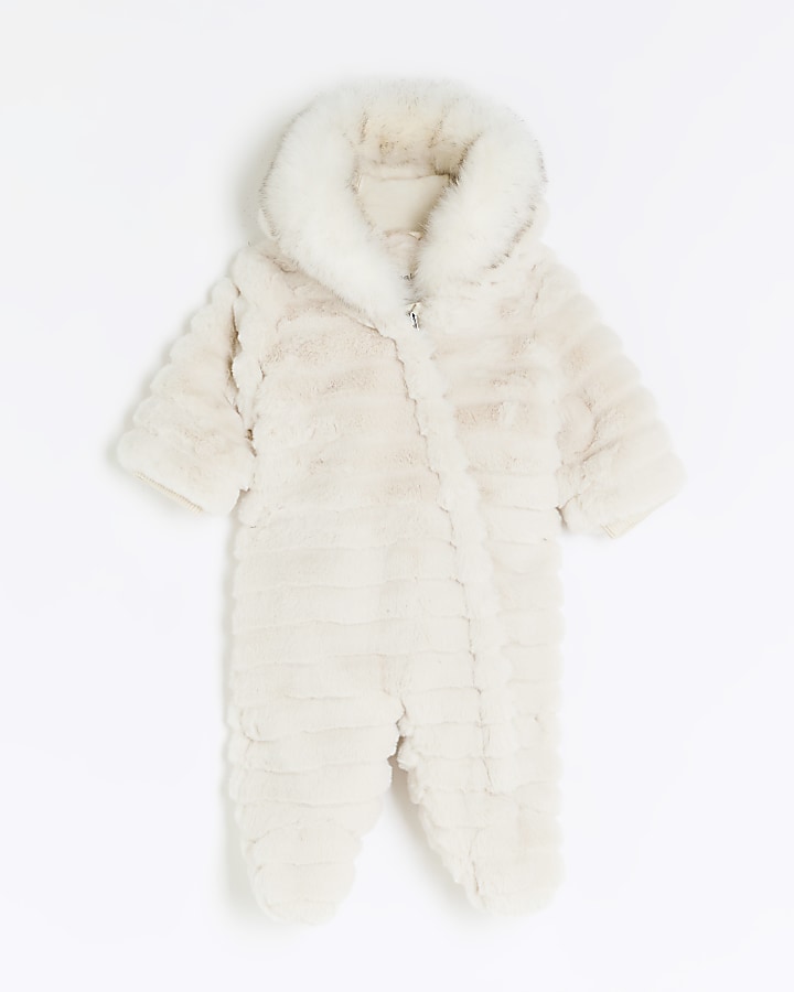 River island 2024 snowsuit baby