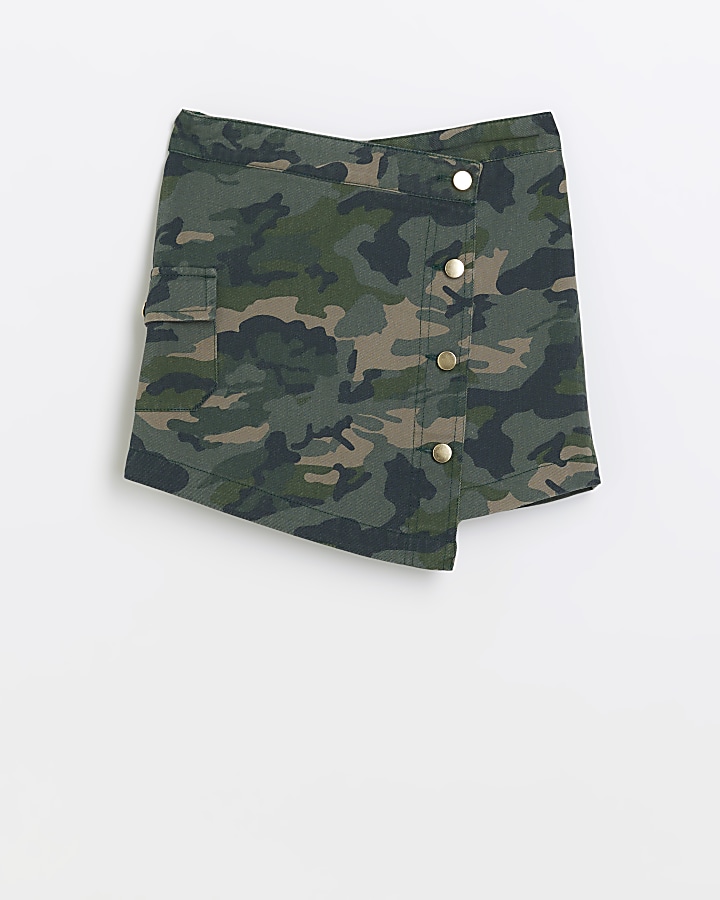 Camouflage skirt 2025 river island