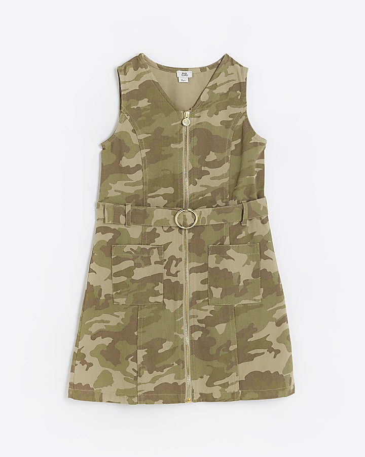 Camouflage pinafore 2024