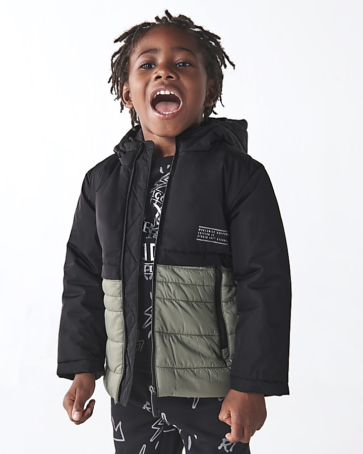 Boys padded cheap parka