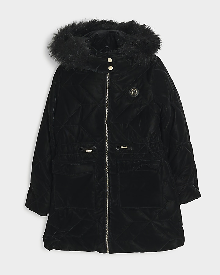 Girls high hotsell shine coat