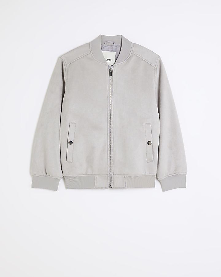 Suede bomber jacket on sale h&m