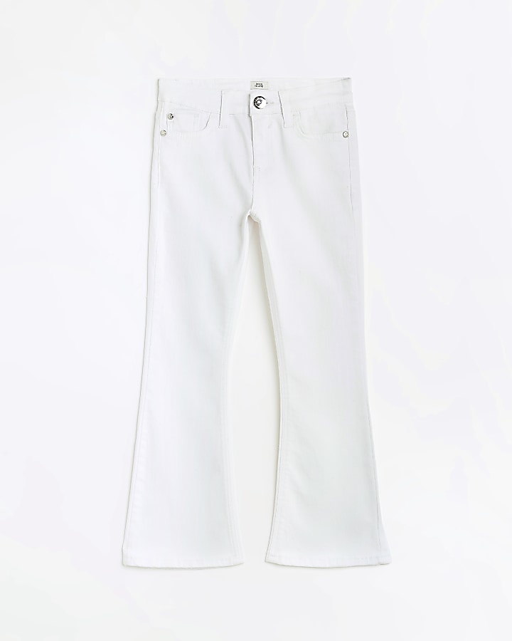 Girls sales white denim