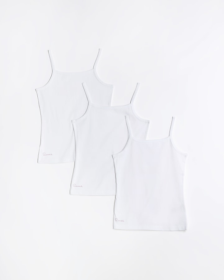 White on sale strappy vest