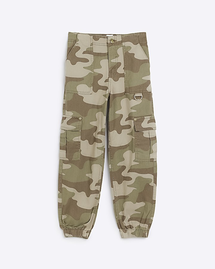 Women Girls Military Camouflage Khaki Green Camo Skinny Stetch Leggings  Pants