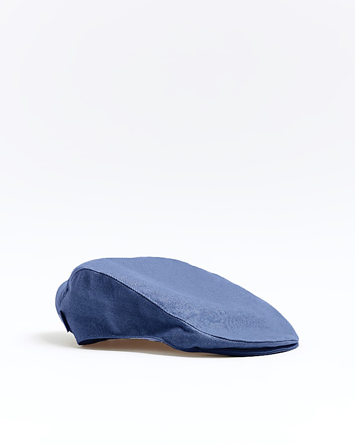 Baby boys navy flat cap