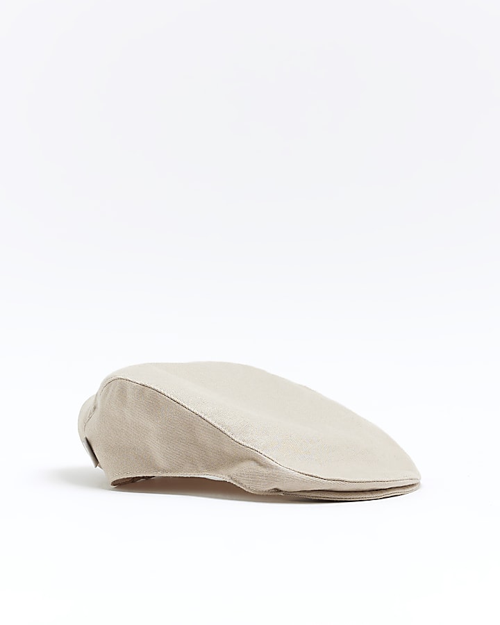 Baby boys beige flat cap