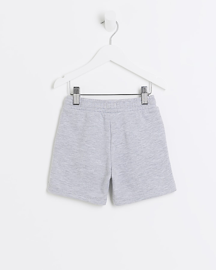 Mini Grey Jersey Shorts